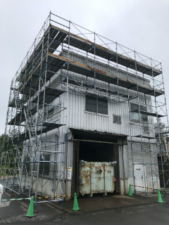 カルビー京都工場支保工