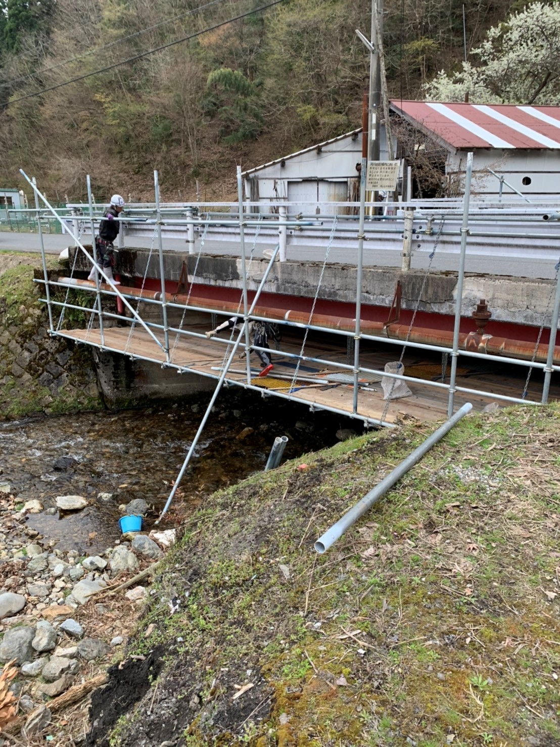 ○舘橋　橋梁維持修繕工事